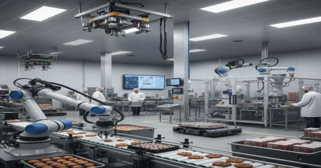 What Types of Robots Are Used in Food Manufacturing